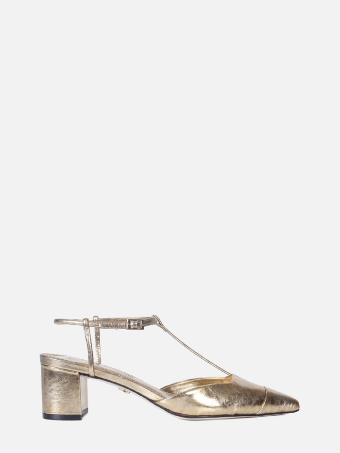 SCARPIN SCARLET OURO