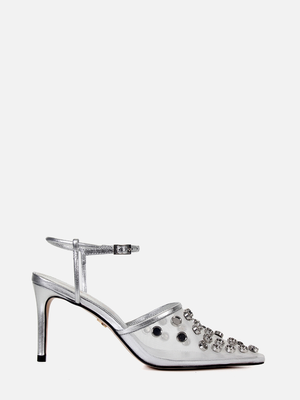 SCARPIN AURORA ALTO PRATA