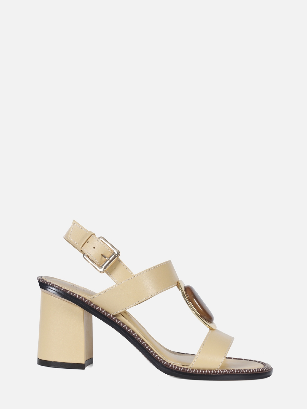 SANDÁLIA JOANA AMARELO CLARO