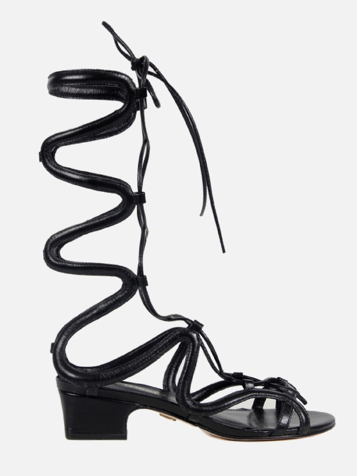 SANDÁLIA GLADIADORA BOGO PRETO