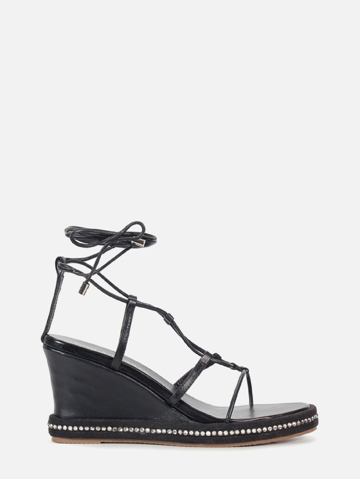 SANDÁLIA ANABELA BROOKE PRETO