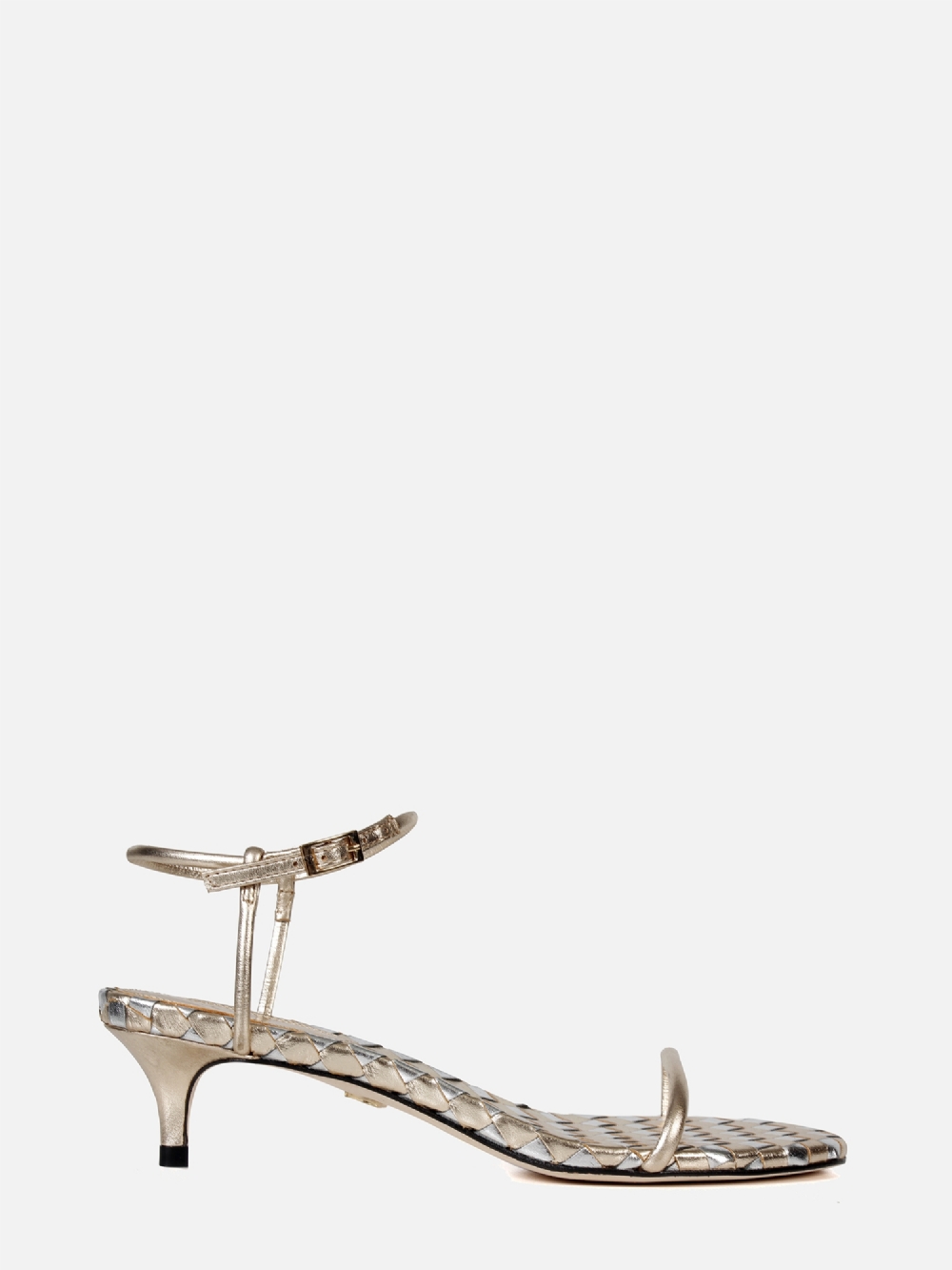 SANDÁLIA GAYA SATURNO E PRATA