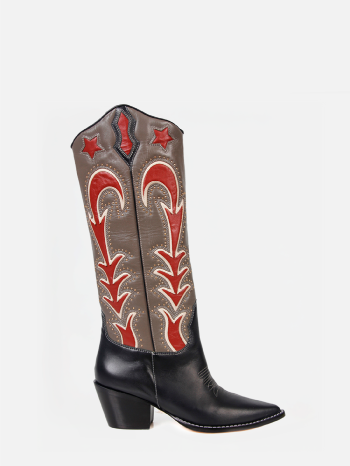 BOTA ZOE ALTA COLORIDO