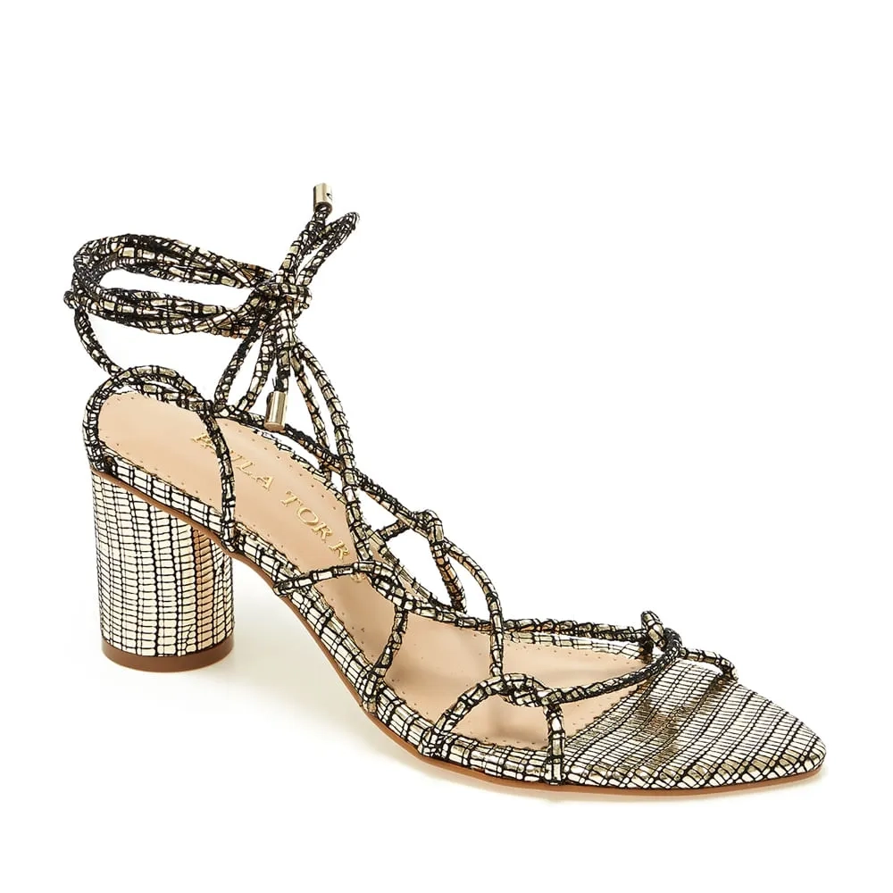 SANDÁLIA PARIS CHAMPAGNE