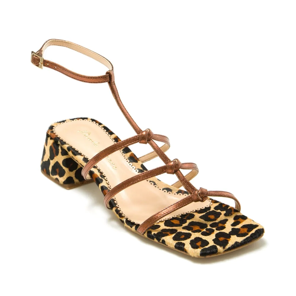 SANDÁLIA TALÍN ANIMAL PRINT