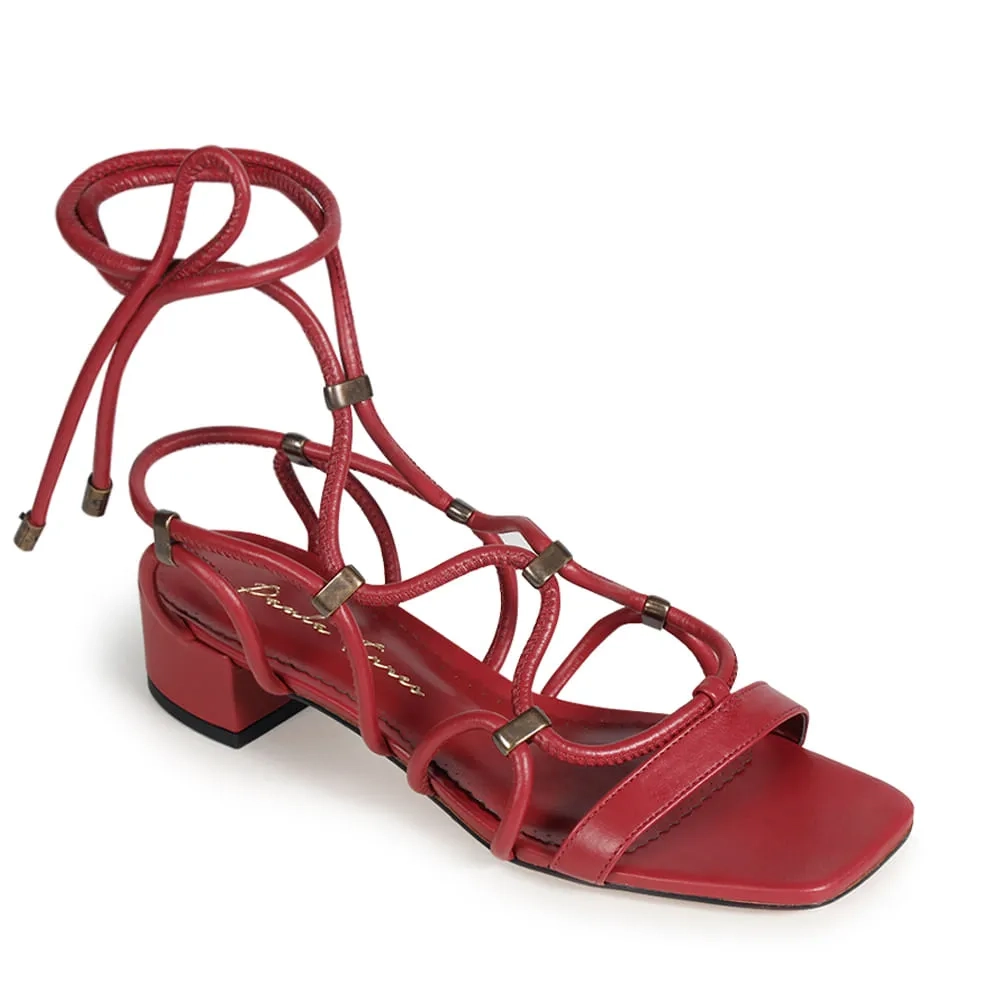 SANDÁLIA HAVANA BORDEAUX