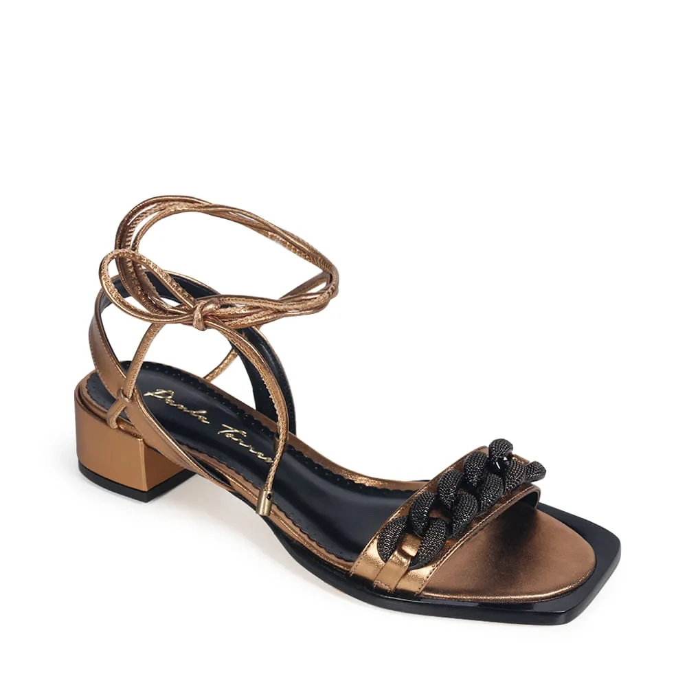 SANDÁLIA PARMA OURO VELHO