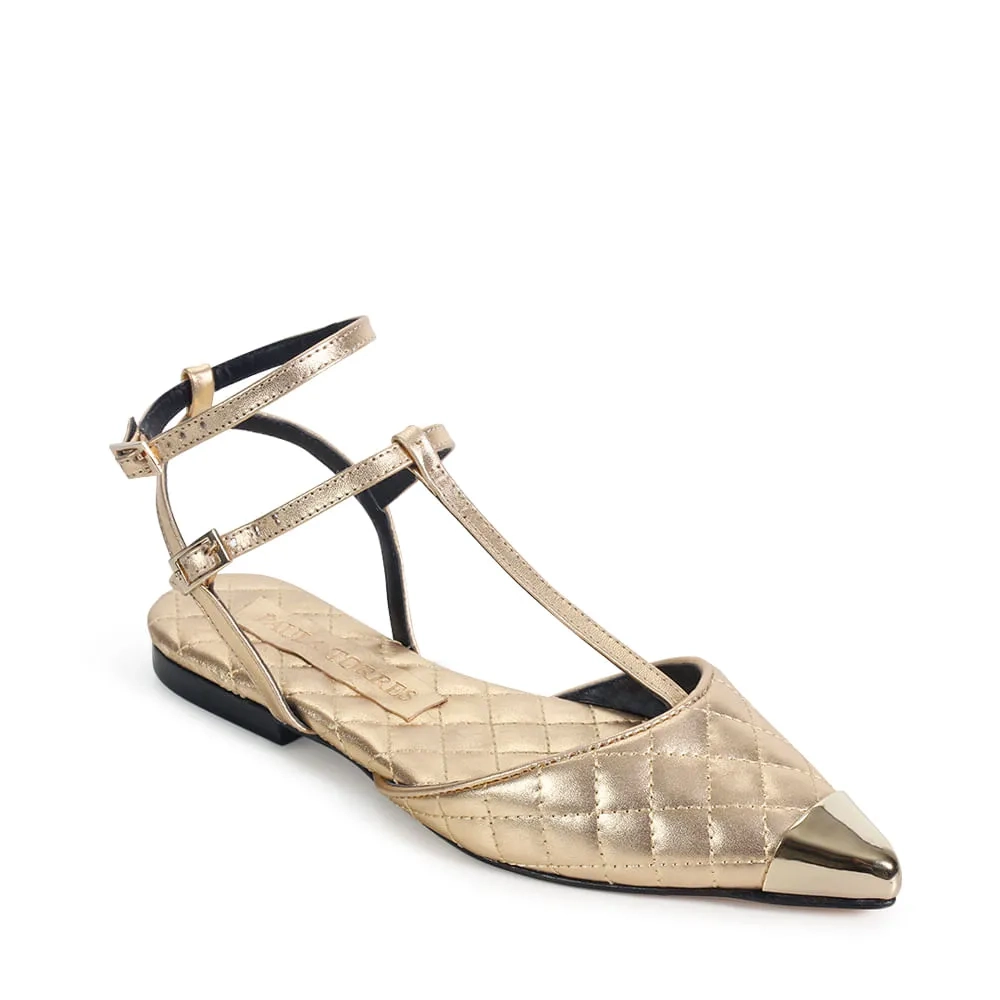 SAPATILHA MÔNACO DOURADA