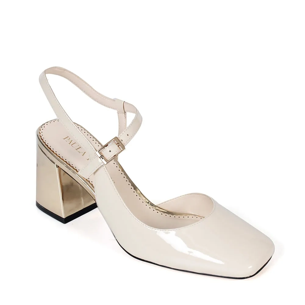 SCARPIN BONECA ITÁLIA BAUNILHA