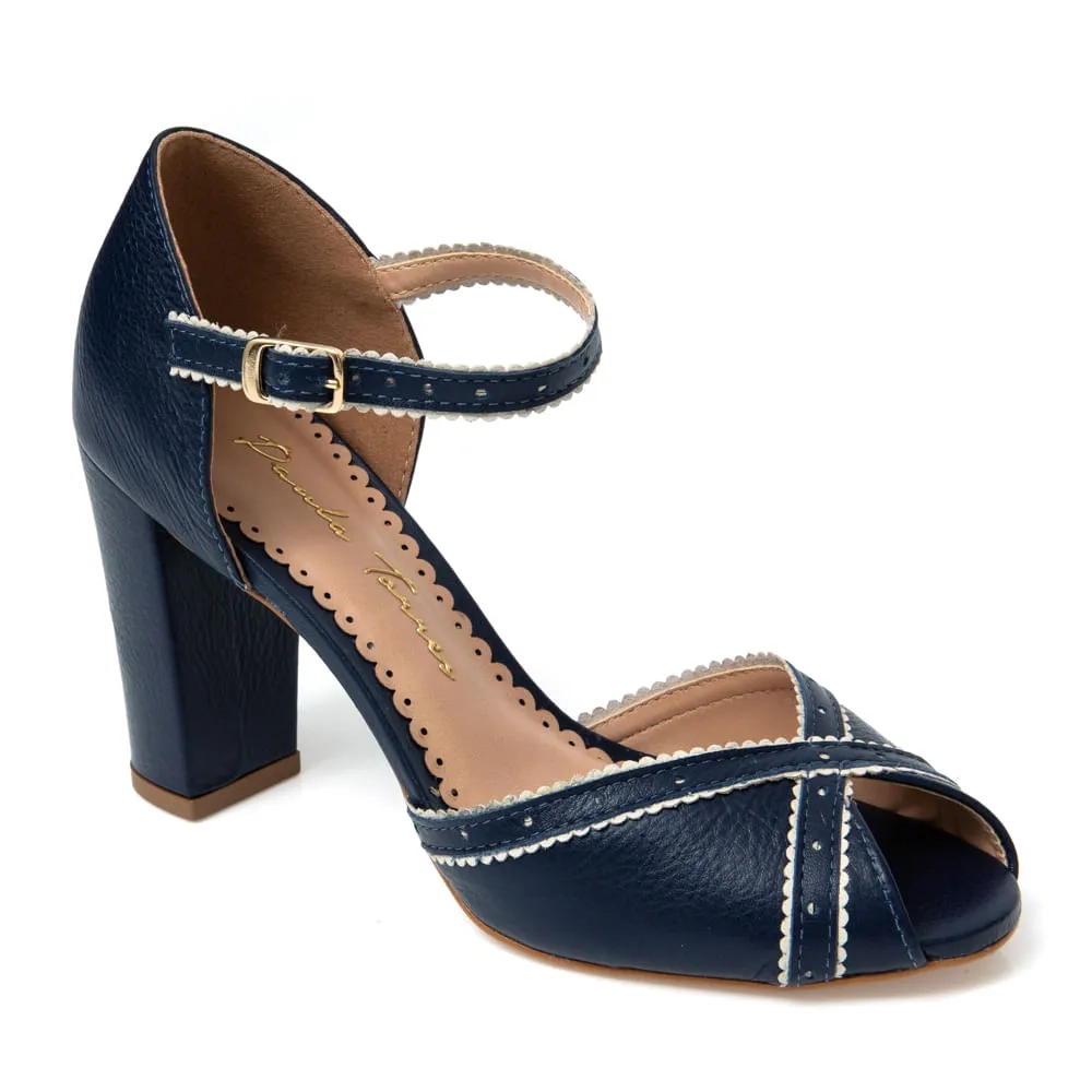 SANDÁLIA GIULIANE AZUL MARINHO
