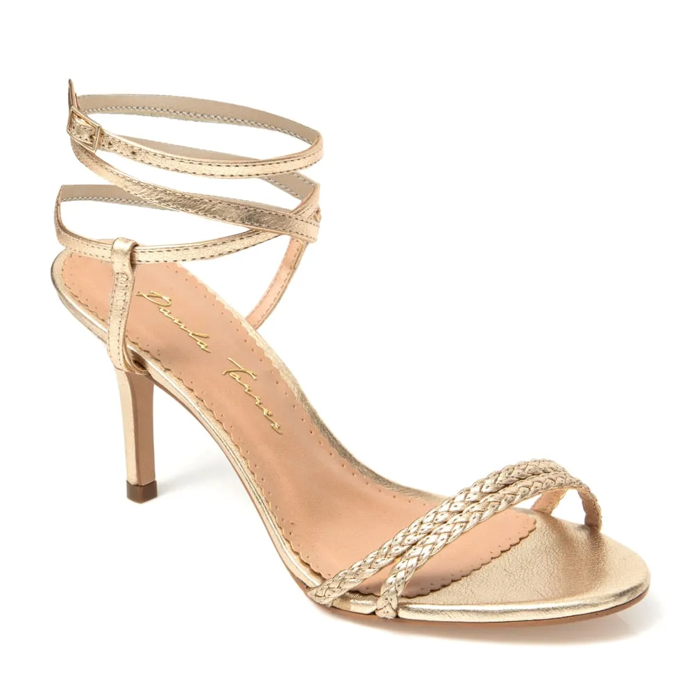 SANDÁLIA CAMILE DOURADO