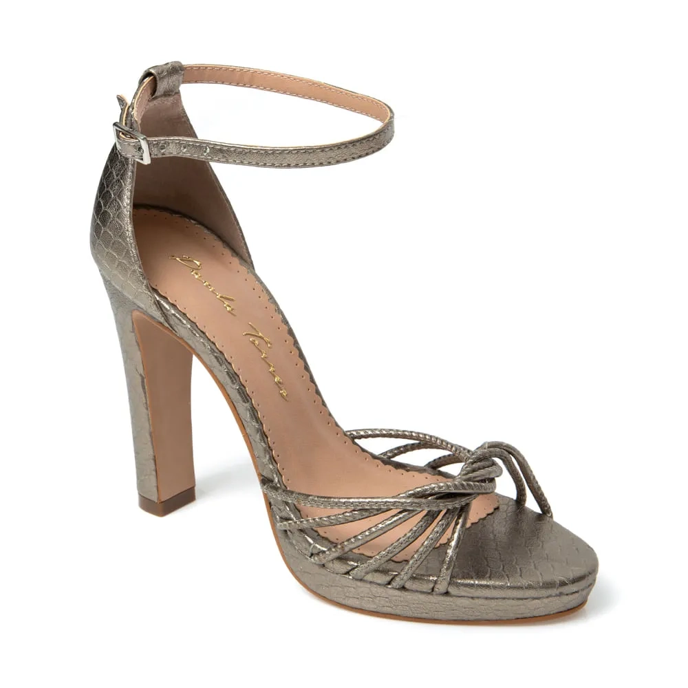 SANDÁLIA LADY PRATA