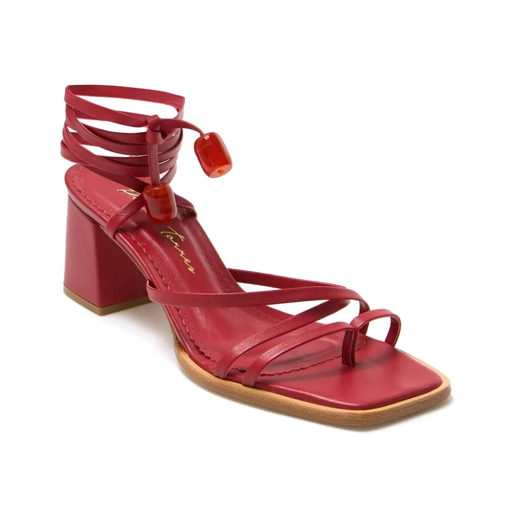 SANDÁLIA TOSCANA VINHO