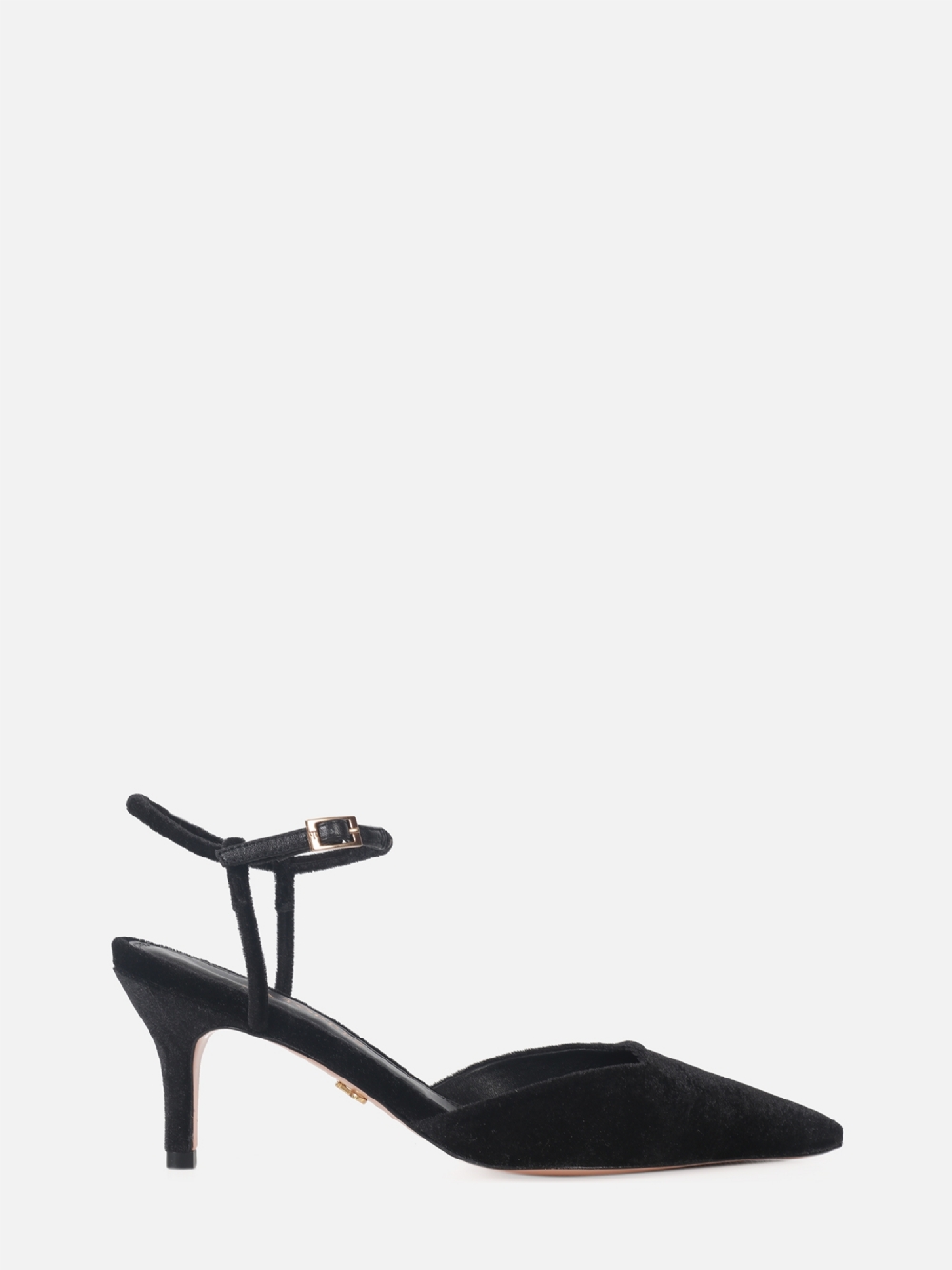 Scarpin Velvet Preto