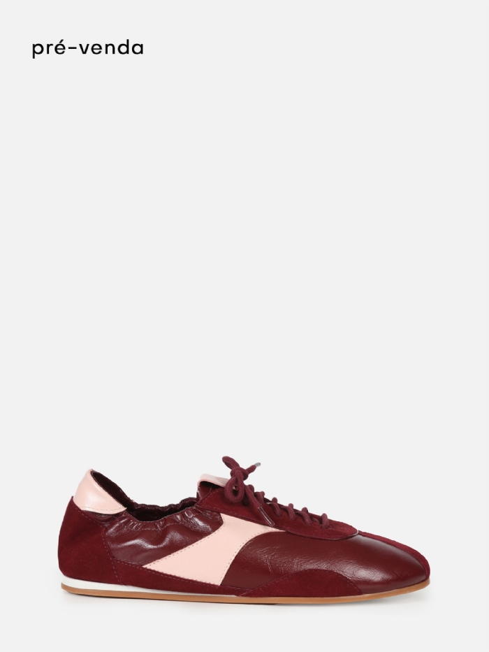 tênis jolie burgundy