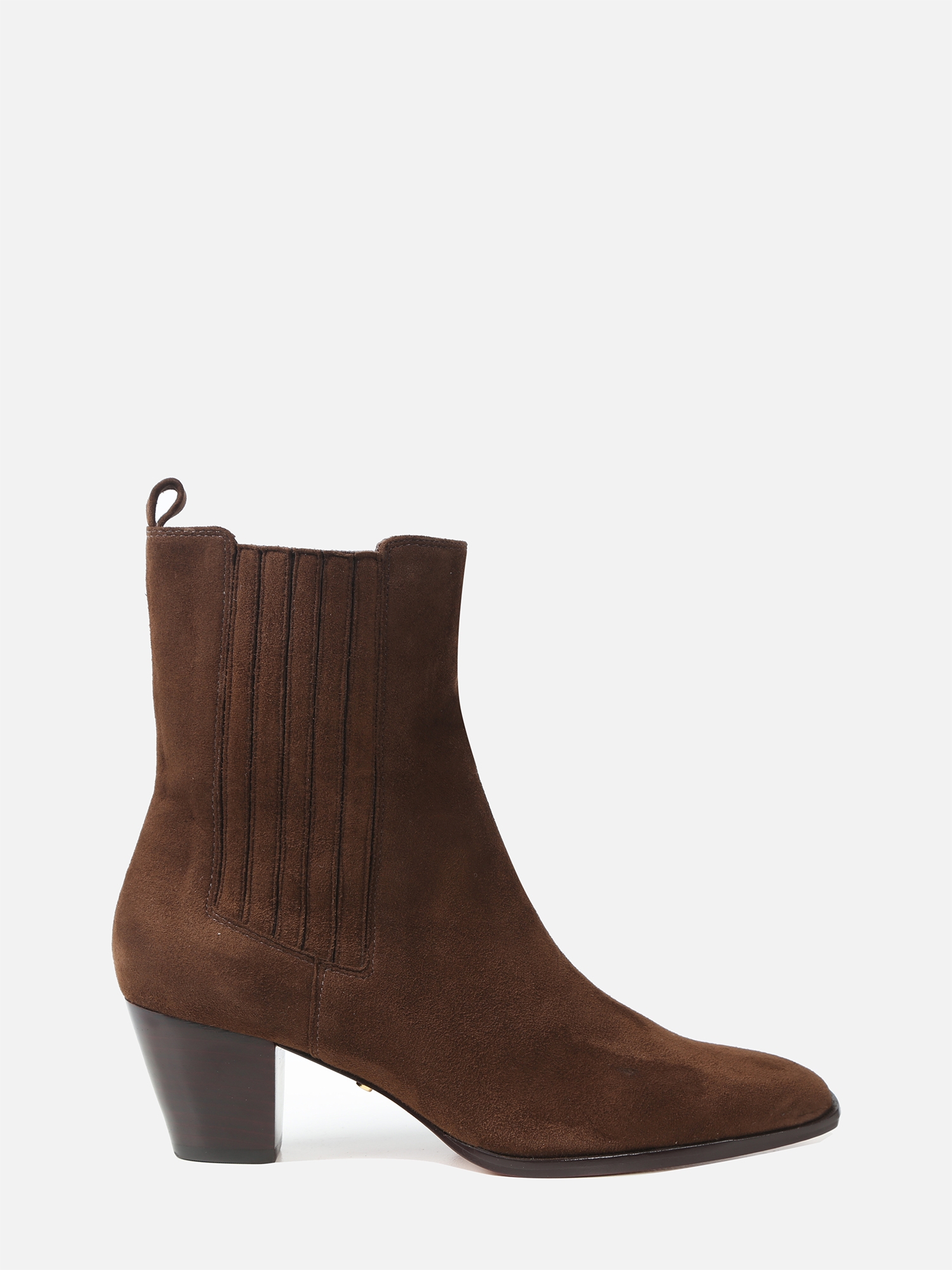 Bota Cici Marrom Couro | Elegância Paula Torres