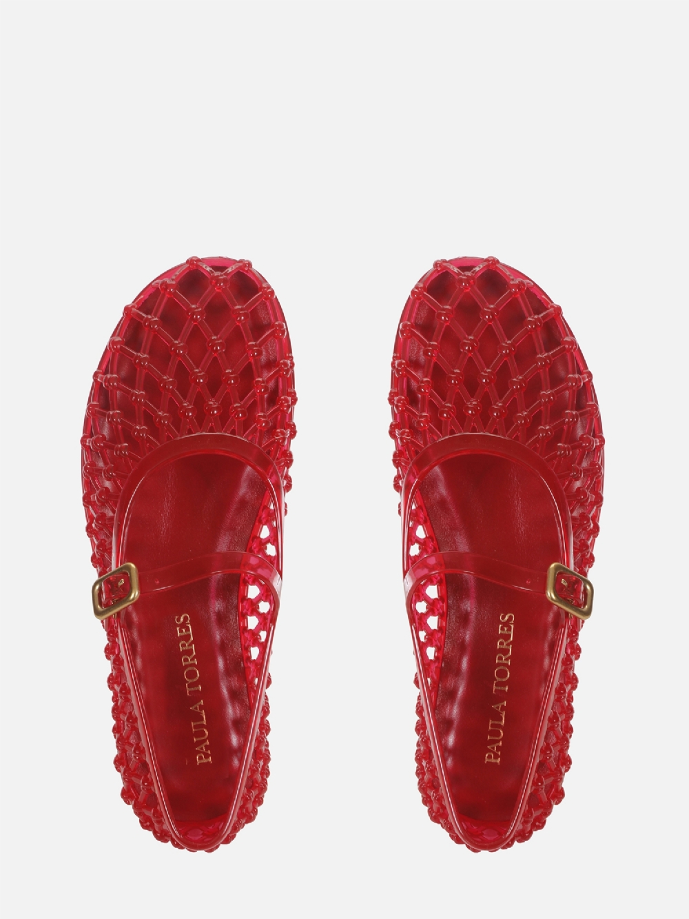 SAPATILHA LARA JELLY RED