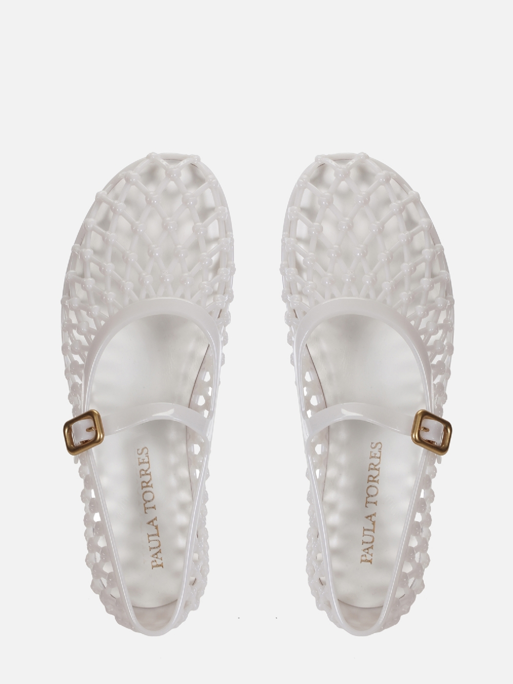 SAPATILHA LARA JELLY OFF WHITE