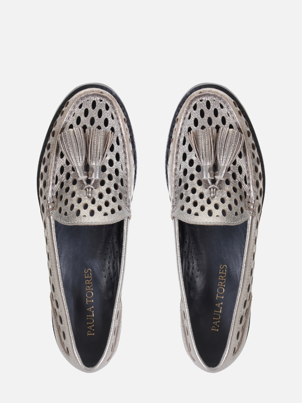 MOCASSIM DÓRIS PRATA VELHO