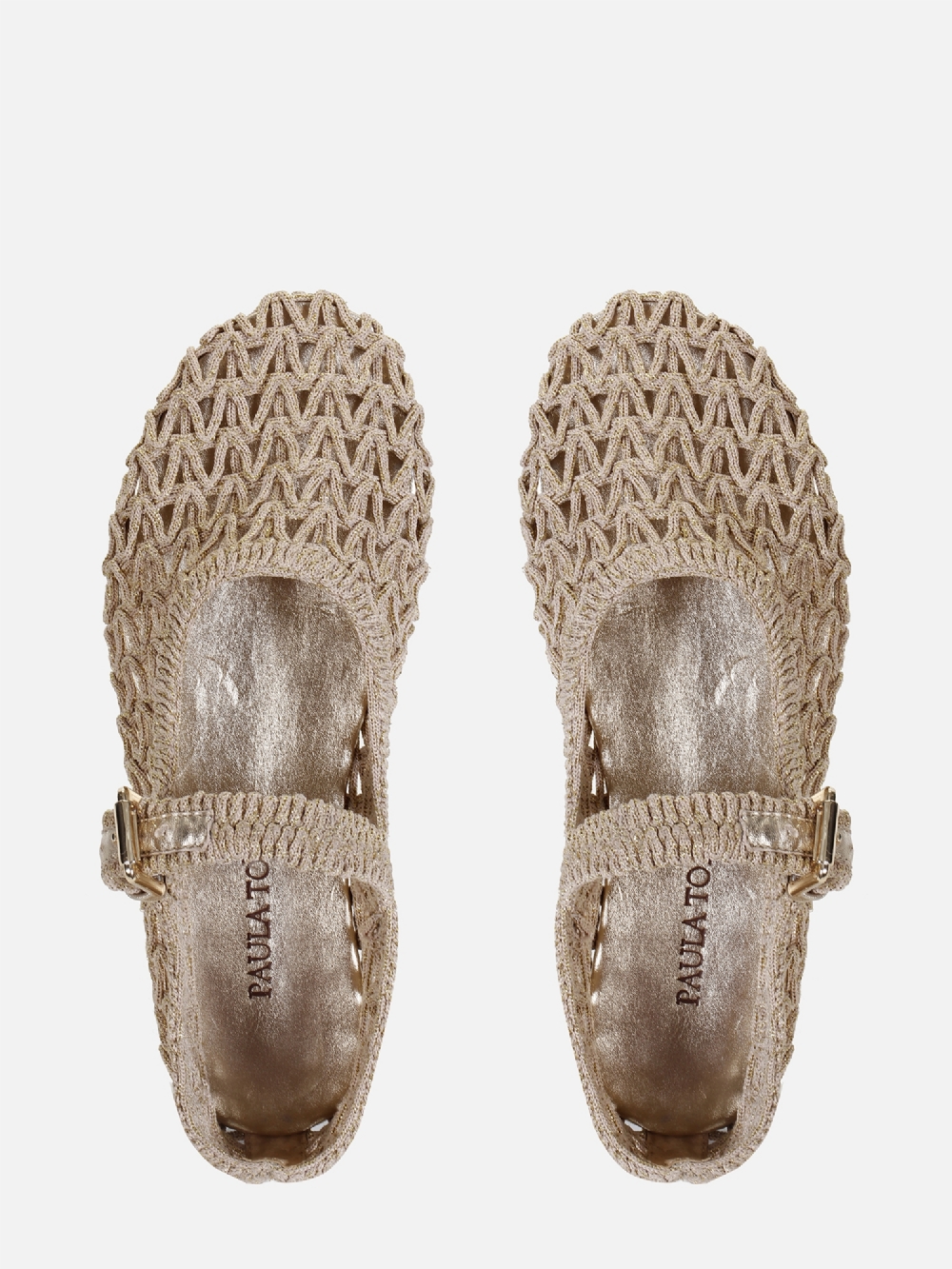 SAPATILHA LAURA DOURADA