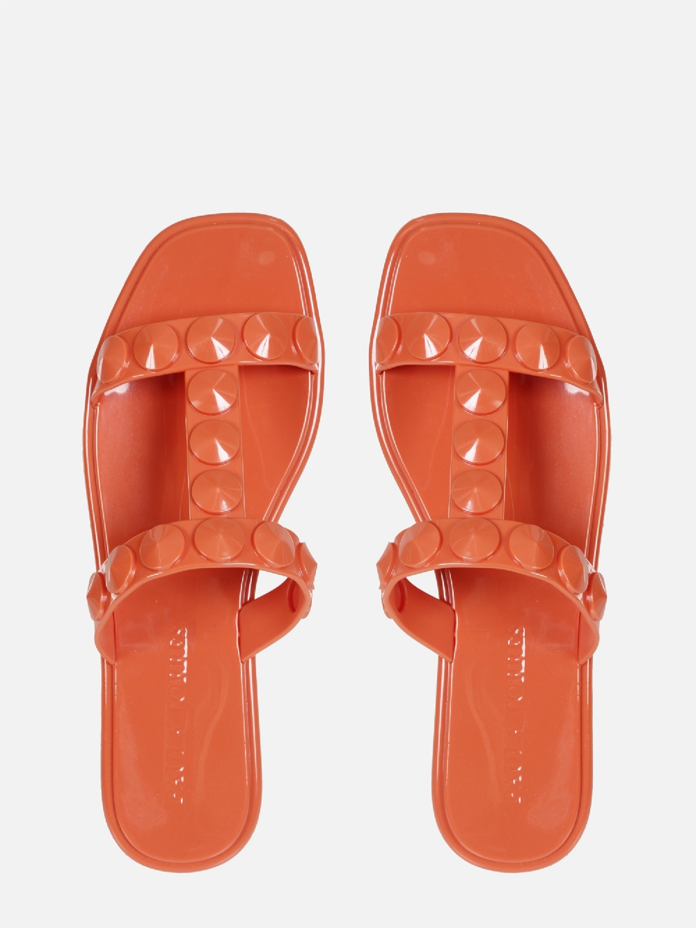 Rasteira Kate Jelly Laranja