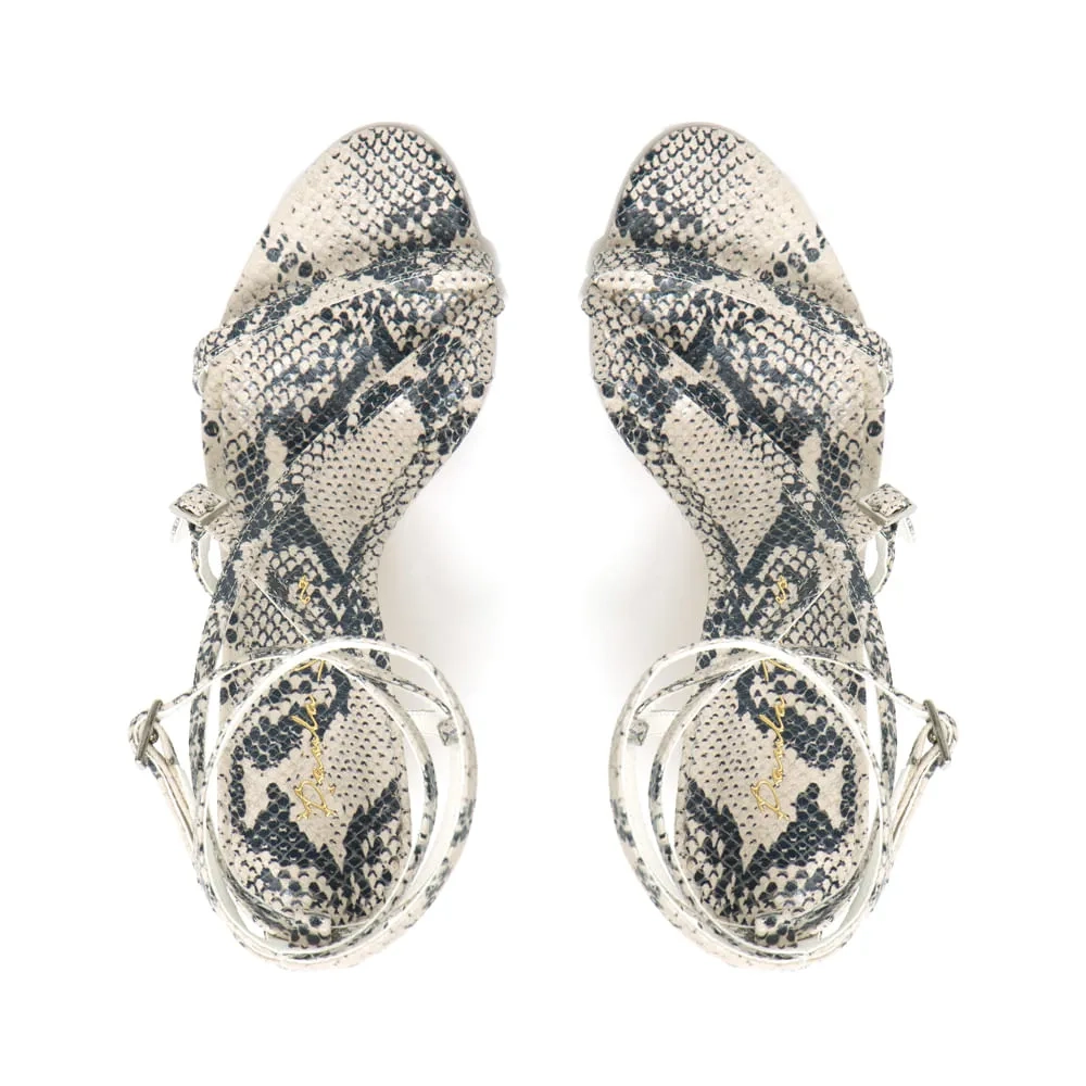 SANDÁLIA TIFFANY ANIMAL PRINT