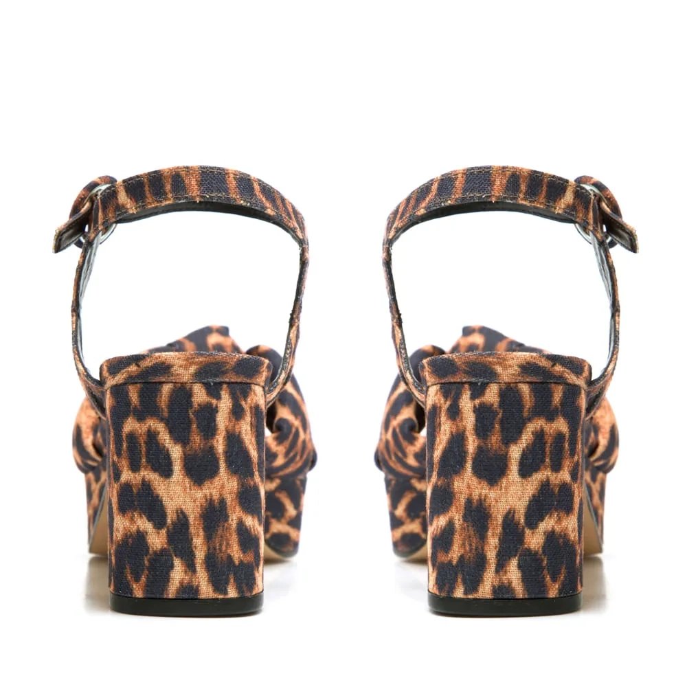 SANDÁLIA BARCELONA ANIMAL PRINT