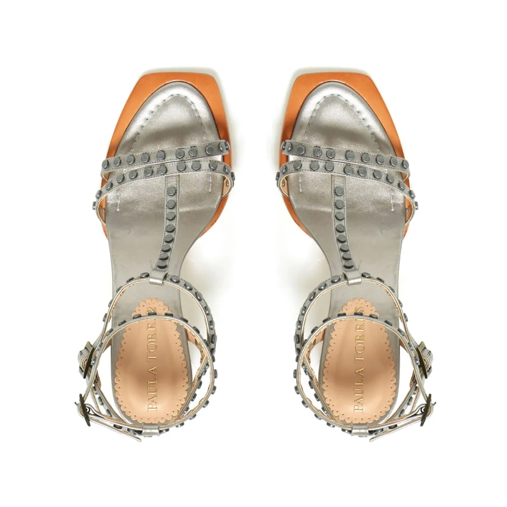 SANDÁLIA MILÃO PLATINA