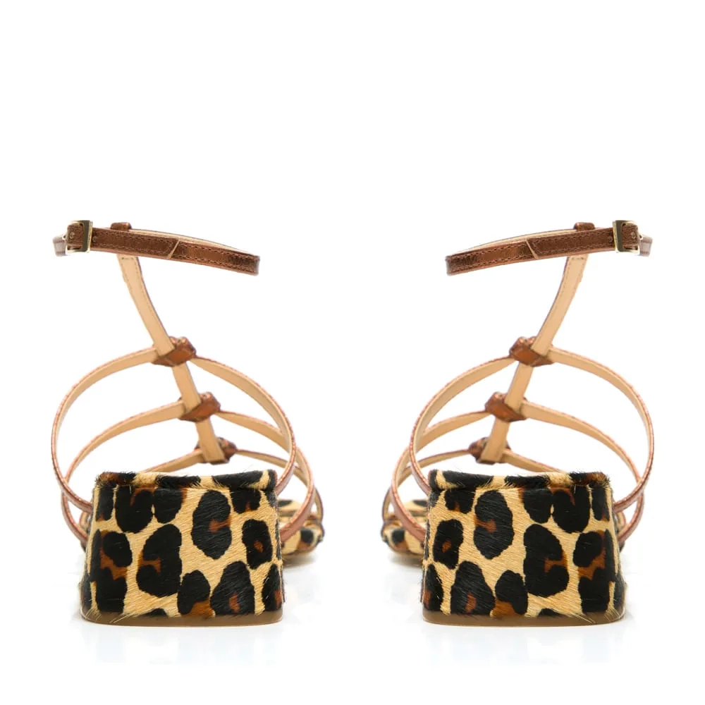 SANDÁLIA TALÍN ANIMAL PRINT