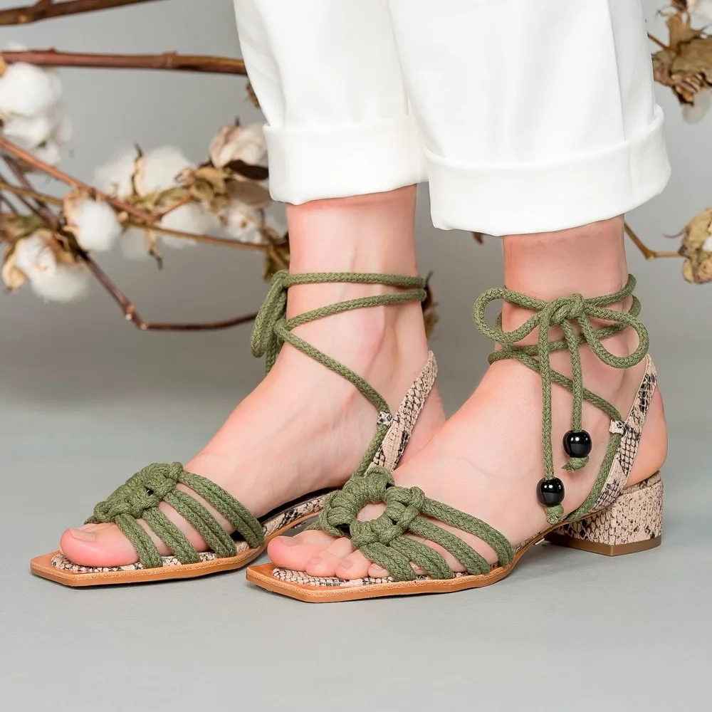 SANDÁLIA LUANDA OLIVA