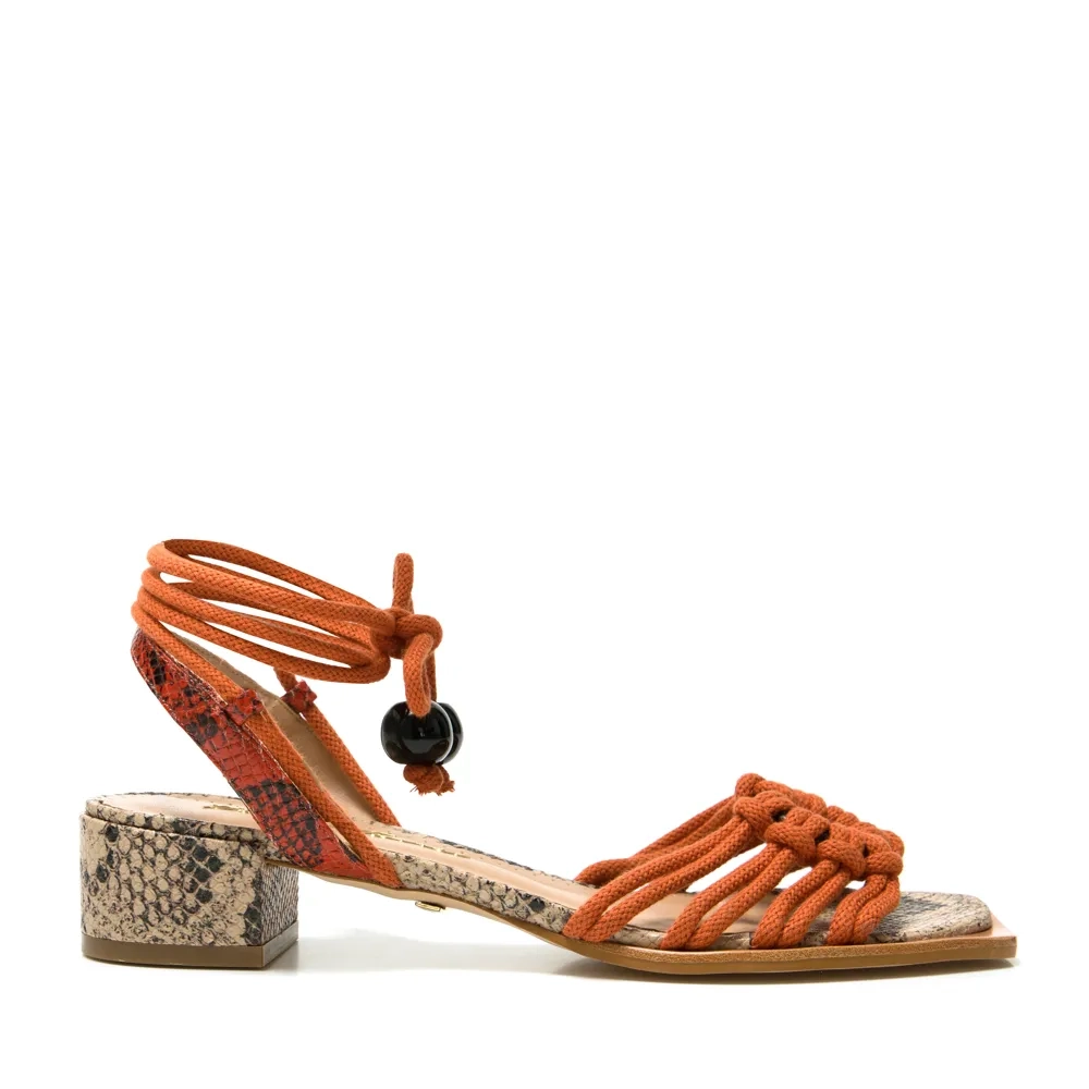 SANDÁLIA LUANDA TERRACOTA