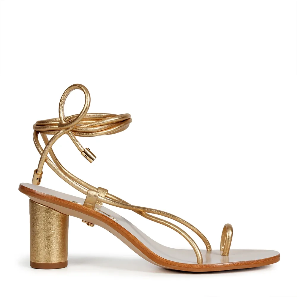 SANDÁLIA MEL DOURADA