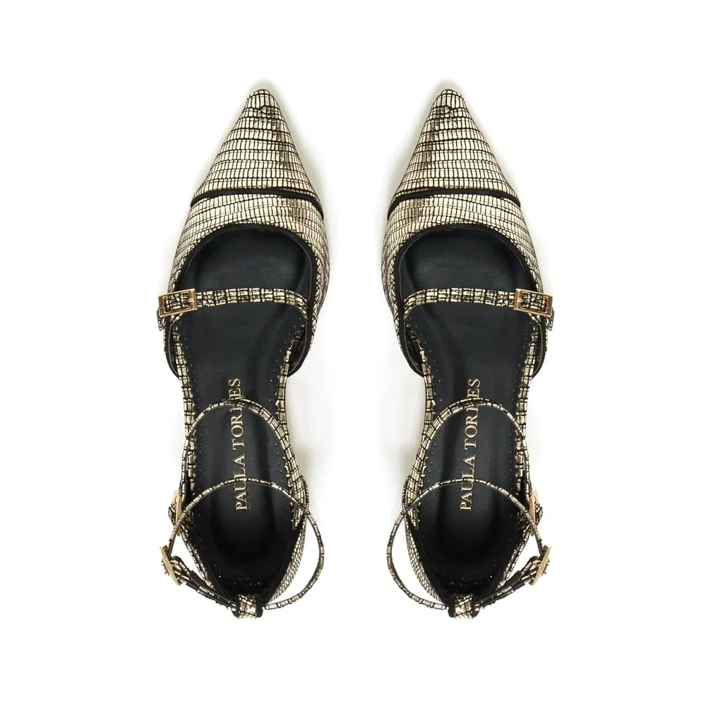 SAPATILHA PARMA  CHAMPAGNE