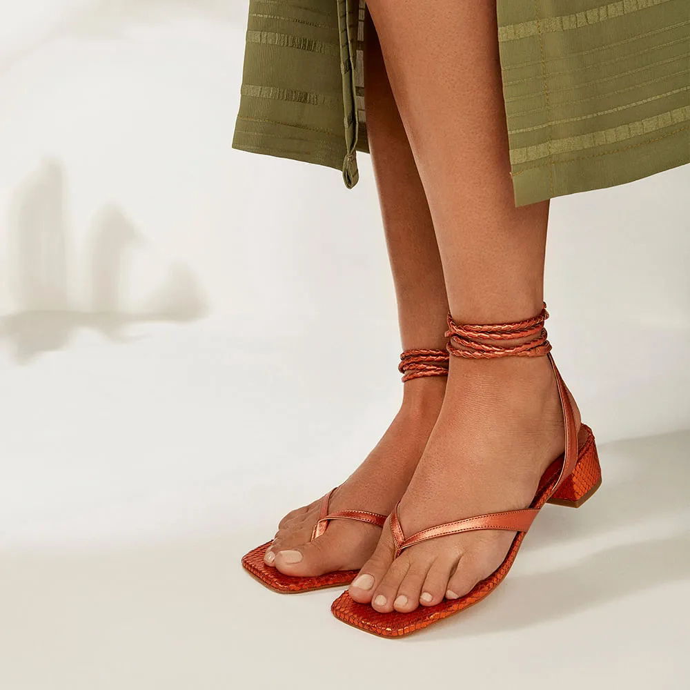 SANDÁLIA BIA TERRACOTA