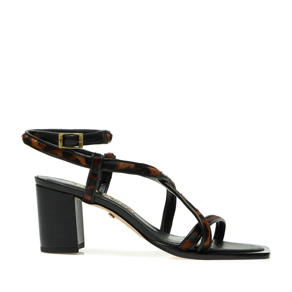 SANDÁLIA BARI ANIMAL PRINT