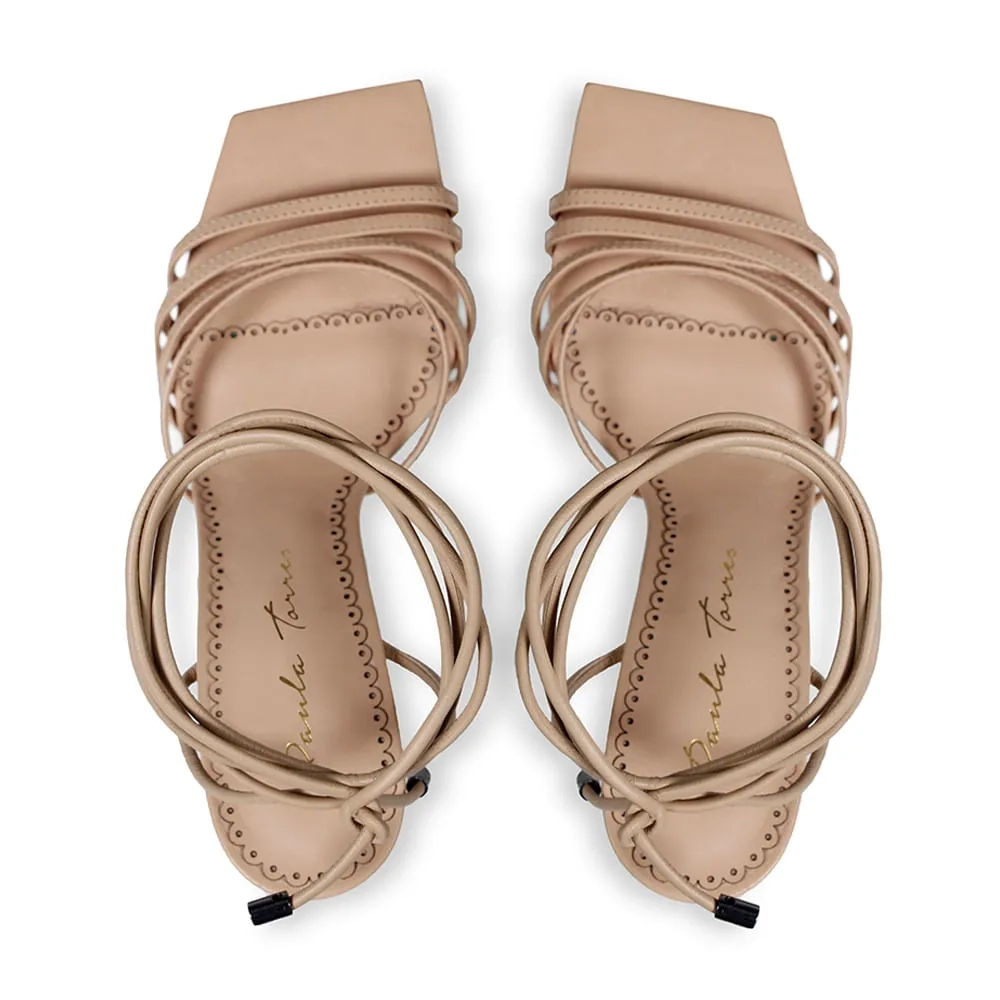 SANDÁLIA SOHO AMENDOA