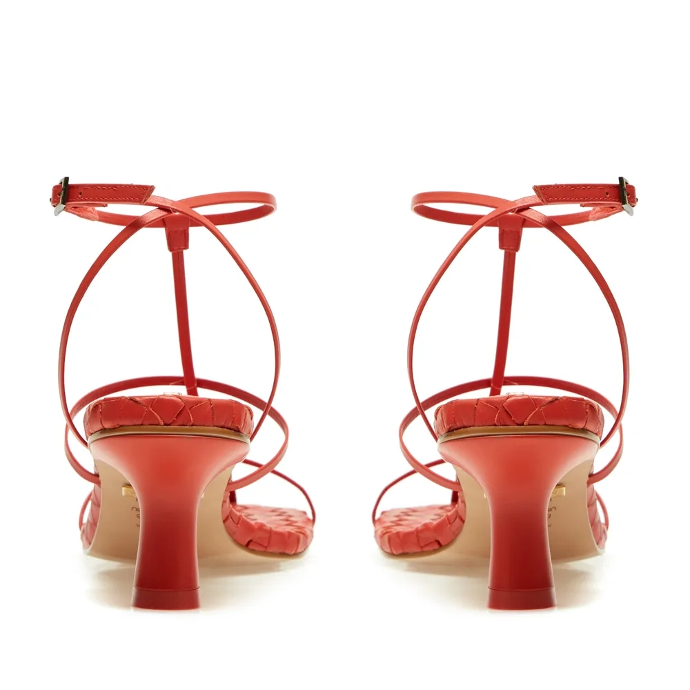 SANDÁLIA FLORENÇA LARANJA