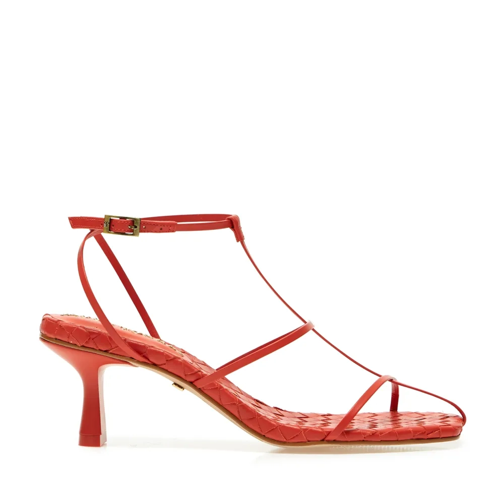 SANDÁLIA FLORENÇA LARANJA