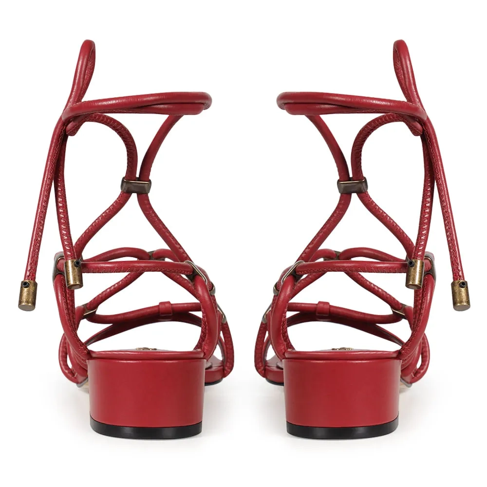 SANDÁLIA HAVANA BORDEAUX