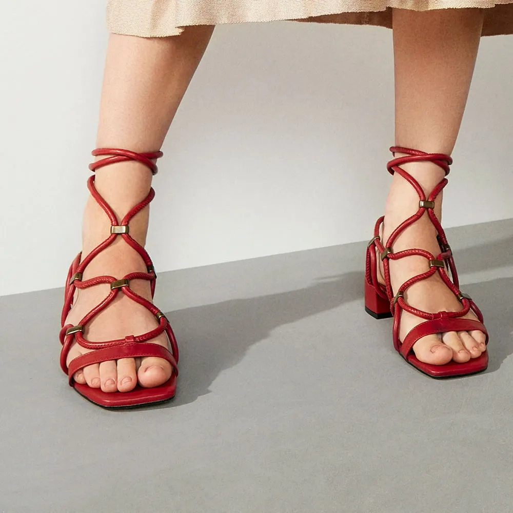 SANDÁLIA HAVANA BORDEAUX