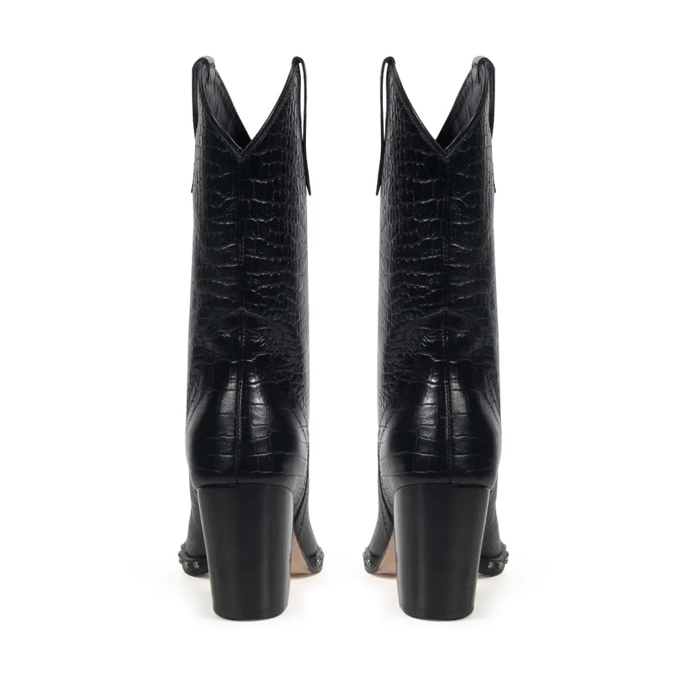 BOTA GLAM PRETO