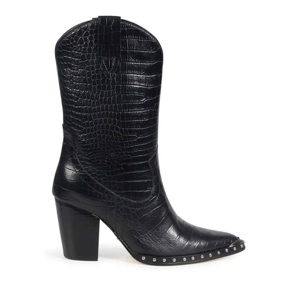 BOTA GLAM PRETO
