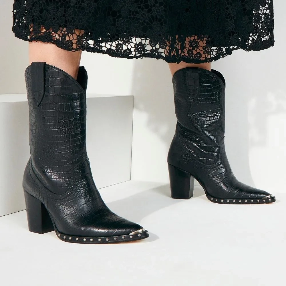 BOTA GLAM PRETO