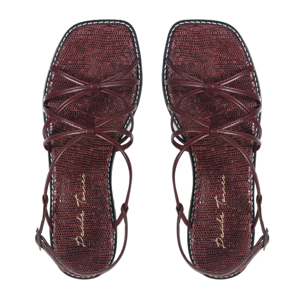 SANDÁLIA MILANO VINHO