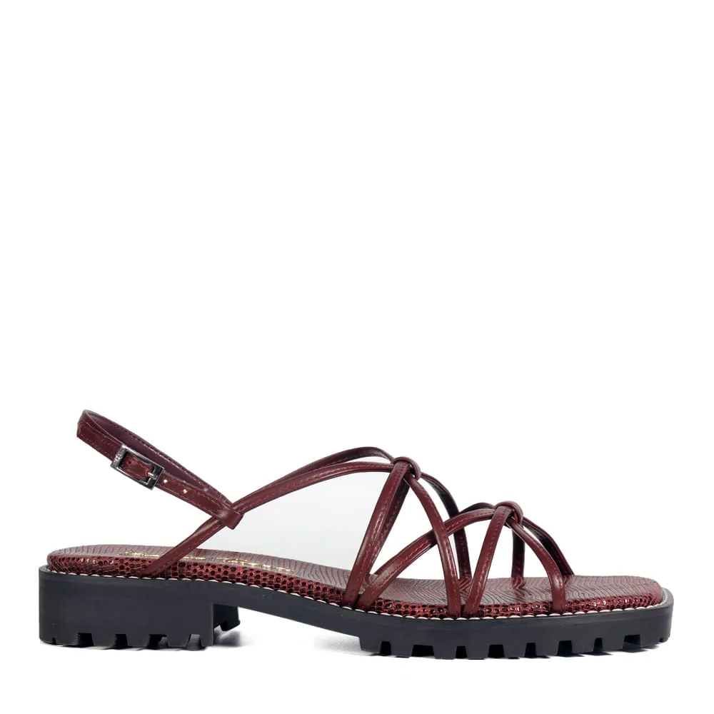 SANDÁLIA MILANO VINHO