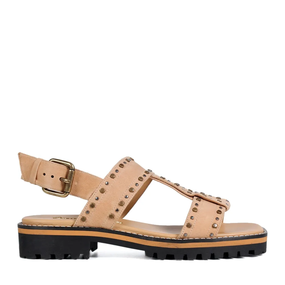 SANDÁLIA DUBLIN CASTANHA