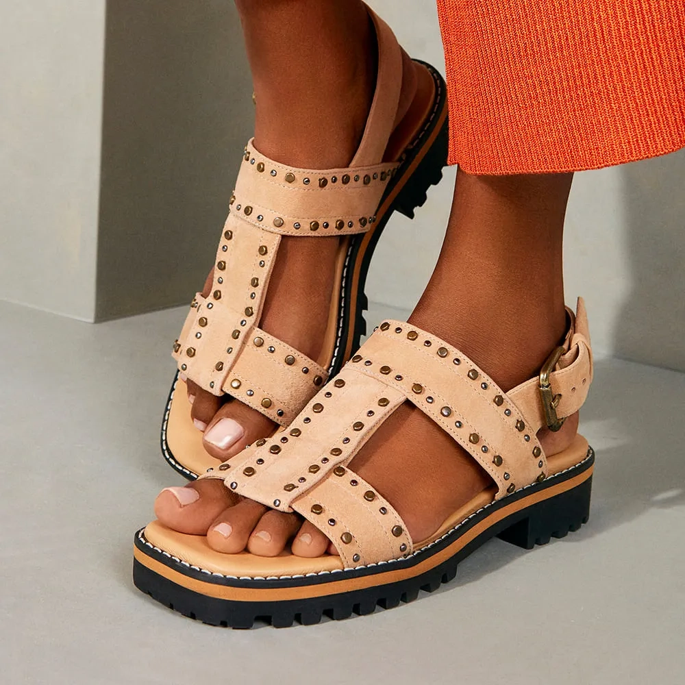 SANDÁLIA DUBLIN CASTANHA