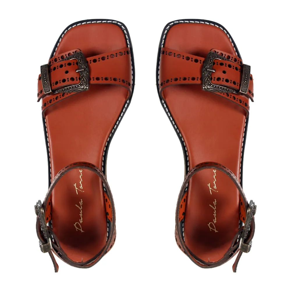 SANDÁLIA DALLAS FERRUGEM