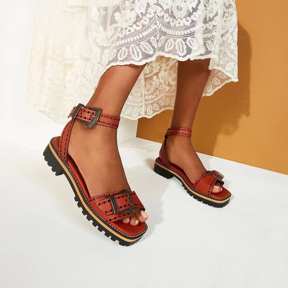 SANDÁLIA DALLAS FERRUGEM