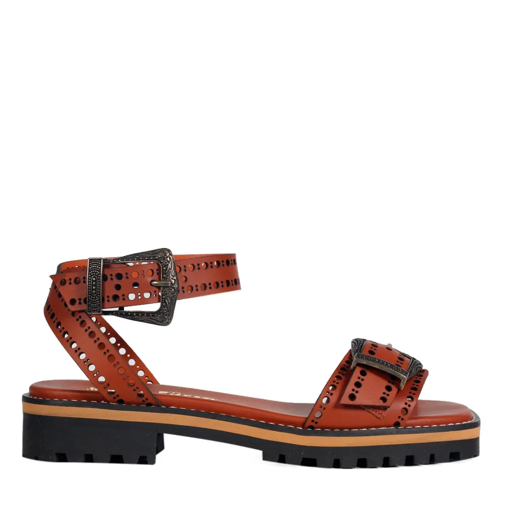 SANDÁLIA DALLAS FERRUGEM